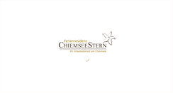 Desktop Screenshot of chiemseestern.de