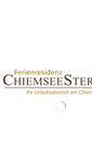 Mobile Screenshot of chiemseestern.de