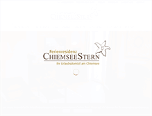 Tablet Screenshot of chiemseestern.de